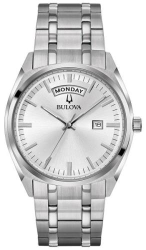 Bulova Herrklocka 96C127 Silverfärgad/Stål Ø38 mm