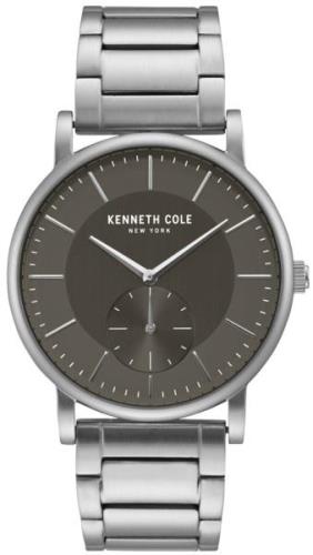 Kenneth Cole Herrklocka KC50066001 New York Grå/Stål Ø42 mm