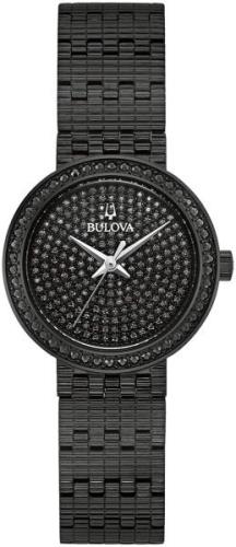 Bulova Damklocka 98L279 Phantom Svart/Stål Ø28 mm