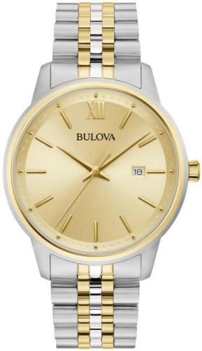 Bulova Damklocka 98B373 Classic Gulguldstonad/Gulguldtonat stål Ø32