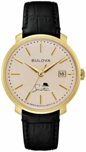 Bulova Herrklocka 97B195 Sinatra Rosa/Läder Ø40 mm