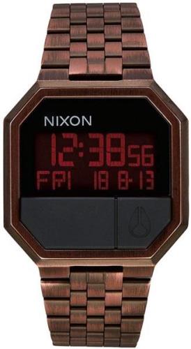 Nixon Herrklocka A158894-00 The Re-Run LCD/Stål