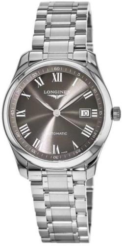 Longines Herrklocka L2.793.4.71.6 Master Grå/Stål Ø40 mm