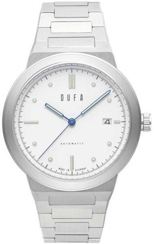 DuFa Herrklocka DF-9033-11 Classic Vit/Stål Ø40 mm