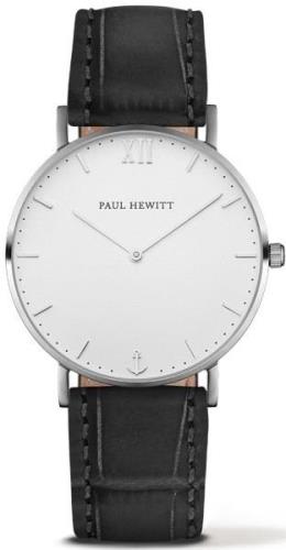 Paul Hewitt PH-SA-SSTW15S Classic Vit/Läder Ø39 mm