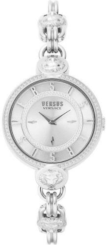 Versus by Versace Damklocka VSPLL0119 Les Docks Silverfärgad/Stål