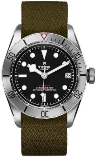 Tudor Herrklocka M79730-0004 Black Bay Steel Svart/Textil Ø41 mm