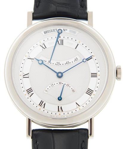 Breguet Herrklocka 5207BB-12-9V6 Classique Silverfärgad/Läder Ø39