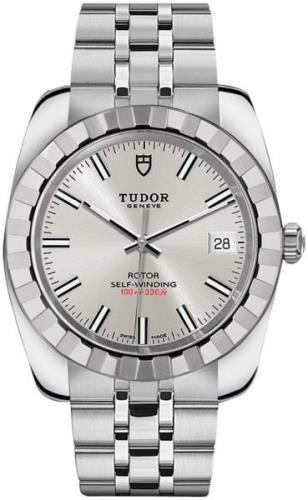 Tudor 21010-0004 Classic Date Silverfärgad/Stål Ø38 mm