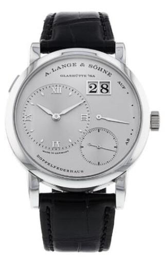 A. Lange & Söhne Herrklocka 191.025 Lange 1 Silverfärgad/Läder