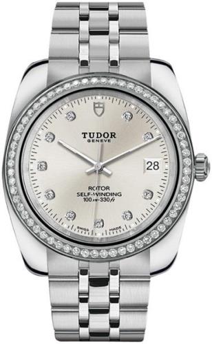 Tudor 21020-0005 Classic Date Silverfärgad/Stål Ø38 mm