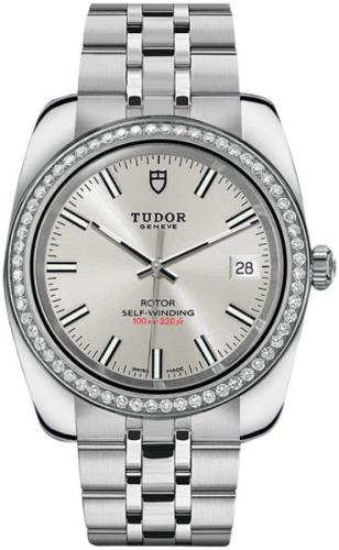 Tudor 21020-0004 Classic Date Silverfärgad/Stål Ø38 mm