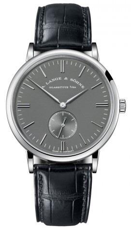 A. Lange & Söhne Herrklocka 216.027 Saxonia Grå/Läder Ø37 mm