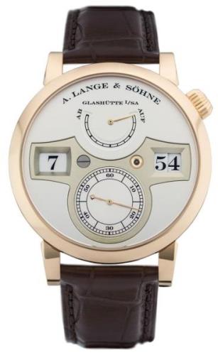 A. Lange & Söhne Herrklocka 140.032 Saxonia Silverfärgad/Läder