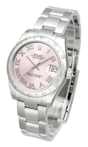 Rolex Damklocka 178344-0012 Datejust 31 Rosa/Stål Ø31 mm