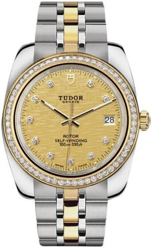 Tudor 21023-0010 Classic Date Gulguldstonad/Gulguldtonat stål Ø38 mm