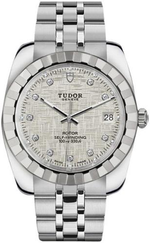 Tudor 21010-0013 Classic Date Silverfärgad/Stål Ø38 mm