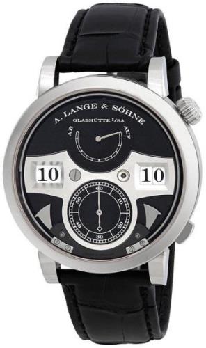 A. Lange & Söhne Herrklocka 145.029 Saxonia Svart/Läder Ø44.2