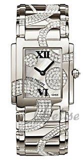 Patek Philippe Damklocka 4910/49G/001 Twenty~4 Diamantinfattad/18