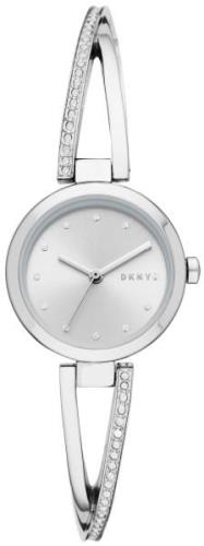 DKNY Damklocka NY2792 Crosswalk Silverfärgad/Stål Ø26 mm