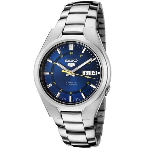 Seiko 5 Herrklocka SNK615K1 Blå/Stål Ø37 mm