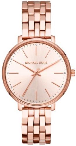 Michael Kors Damklocka MK3897 Pyper Roséguldstonad/Roséguldstonat