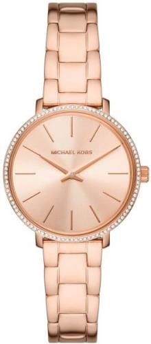 Michael Kors Pyper Damklocka MK1040 Roséguldstonad/Roséguldstonat