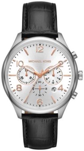 Michael Kors 99999 Herrklocka MK8635 Silverfärgad/Läder Ø42 mm