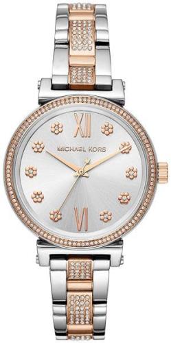 Michael Kors 99999 Damklocka MK3880 Silverfärgad/Roséguldstonat