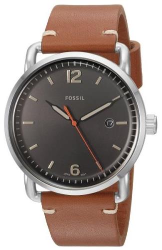 Fossil 99999 Herrklocka FS5328 Svart/Läder Ø42 mm