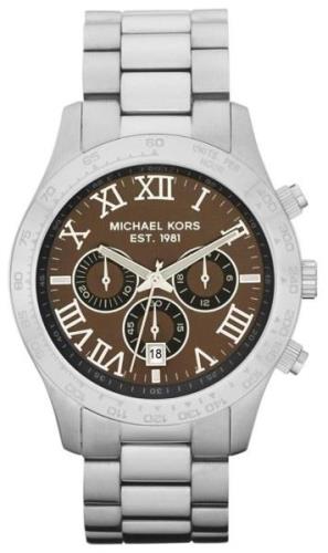 Michael Kors Herrklocka MK8213 Brun/Stål Ø43 mm