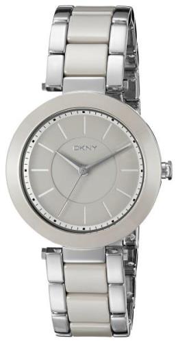 DKNY Dress Damklocka NY2462 Grå/Stål Ø36 mm