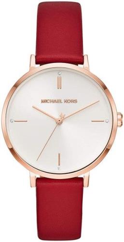 Michael Kors 99999 Damklocka MK7103 Vit/Läder Ø38 mm