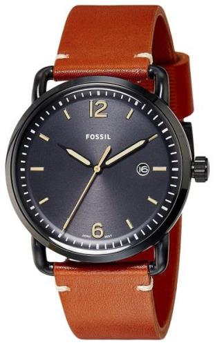 Fossil 99999 Herrklocka FS5276 Svart/Läder Ø42 mm