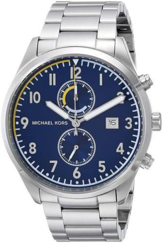 Michael Kors 99999 Herrklocka MK8574 Blå/Stål Ø43 mm