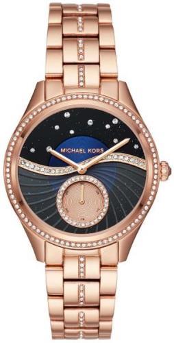 Michael Kors 99999 Damklocka MK3723 Flerfärgad/Roséguldstonat stål