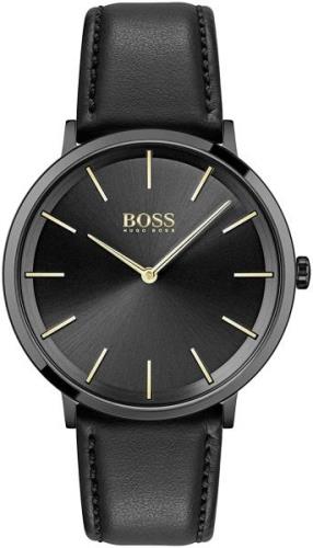 Hugo Boss 99999 Herrklocka 1513830 Svart/Läder Ø40 mm