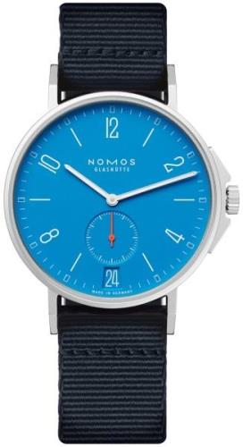 Nomos Glashütte Ahoi Herrklocka N-554 Blå/Textil Ø40.3 mm