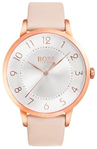 Hugo Boss 99999 Damklocka 1502407 Silverfärgad/Läder Ø36 mm