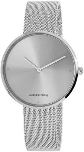 Jacques Lemans Design Damklocka 1-2056J Silverfärgad/Stål Ø36 mm