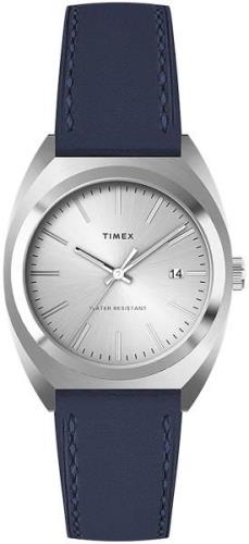 Timex Milano XL Herrklocka TW2U15900D7 Silverfärgad/Läder Ø38 mm
