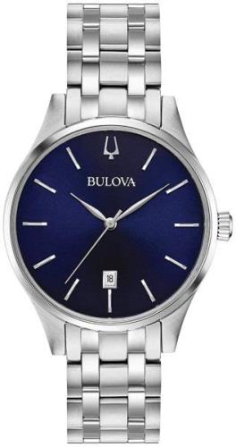 Bulova 99999 Damklocka 96M149 Blå/Stål Ø36 mm