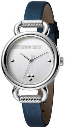 Esprit 99999 Damklocka ES1L023L0015 Silverfärgad/Läder Ø32 mm