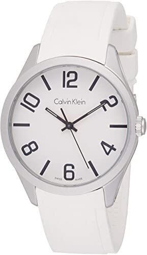 Calvin Klein Color Herrklocka K5E511K2 Vit/Gummi Ø40 mm