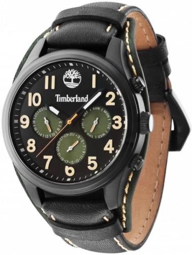 Timberland Rollins Herrklocka TBL14477JSB.02 Svart/Läder Ø46 mm