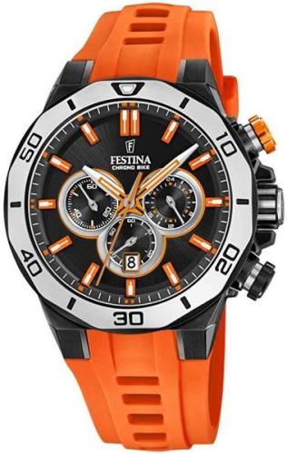 Festina 99999 Herrklocka F20450-2 Svart/Gummi Ø44 mm