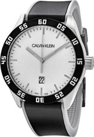 Calvin Klein 99999 Herrklocka K9R31CD6 Silverfärgad/Gummi Ø42 mm