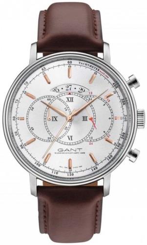 Gant Cameron Herrklocka W10896 Silverfärgad/Läder Ø45 mm