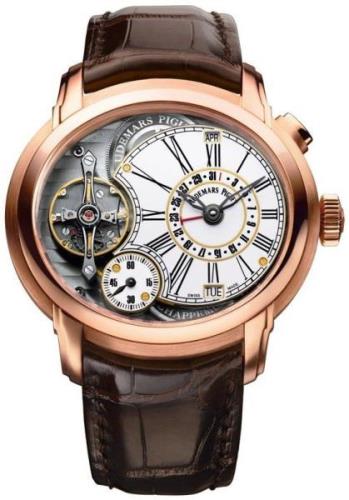 Audemars Piguet Millenary Herrklocka 26149OR.OO.D803CR.01 Vit/Läder