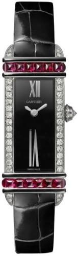 Cartier Libre Damklocka WJLI0014 Svart/Läder